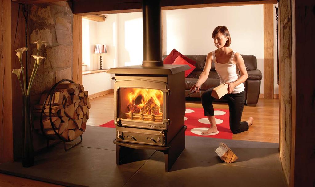 A passion for quality Woodwarm stoves are constructed from high quality steel,