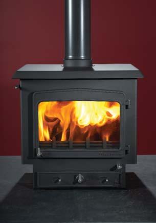 All canopy and boiler options available as the Fireview 12kW. Please note a 177mm flue is required for this stove.