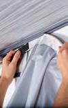 50m CARAVAN RAIL MOUNTING 4 3 Easy and fast set-up of the awning The awning is stored in a PVC-sleeve with