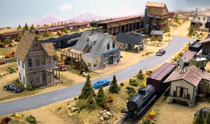 Meticulous craftsmanship: that is the hallmark of Don Deuell s layout not only in the scratch built structures, but in the scenery, track, and even the bench work that supports it all.