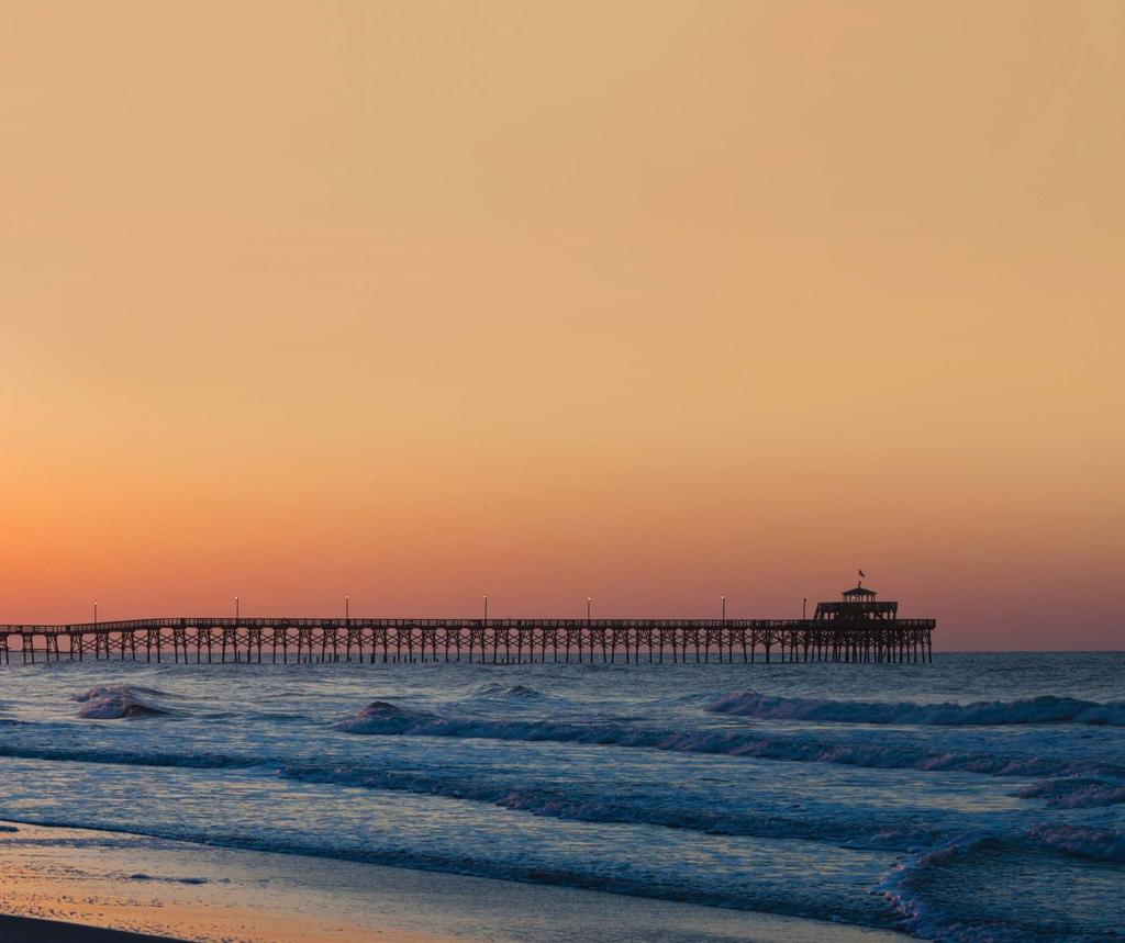 Myrtle Beach Myrtle Beach includes more than 60 miles of sandy white beaches, 100+ golf courses and world-class entertainment.