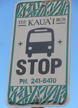 Mainline bus routes provide service between ManaKekaha on the west side of Kauai to Hanalei on the North side and all major population centers between.