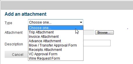 Use Wire Request Form type when attaching a wire form for