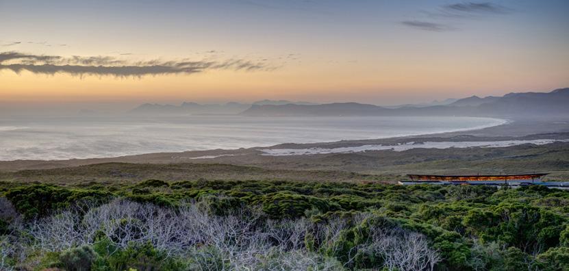 GROOTBOS PRIVATE NATURE RESERVE Standford, Western Cape, South Africa Nestled between mountain and sea, the Grootbos Private Nature Reserve is a five-star eco-paradise showcasing the incredible