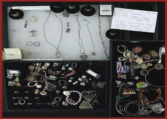 Bracelets, Pins, Pendants, Hair Pins, etc 2 nd Place Kathy Waters: 14k Ring, 925 Sabrina ring, Watch Parts, 3