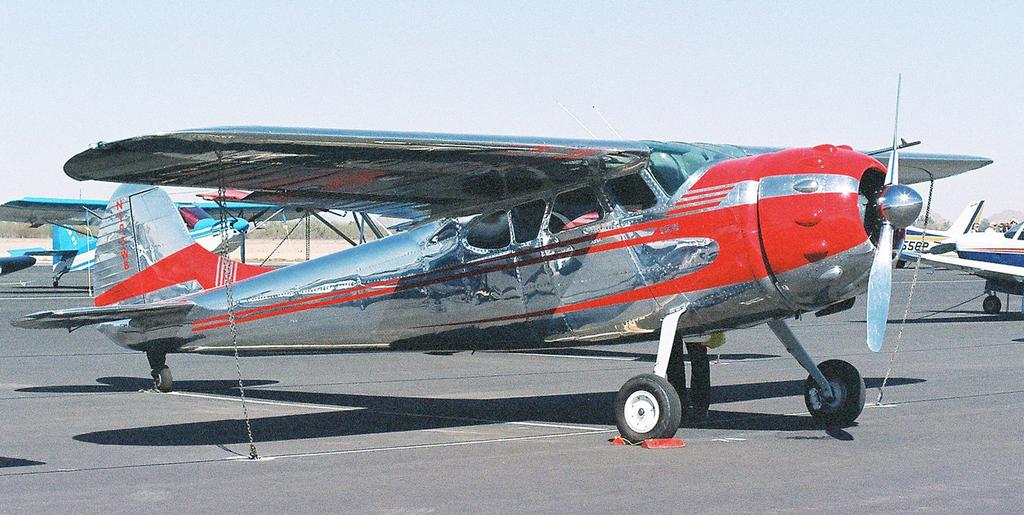 Cessna N195WB flown in by John and Teri Nance,