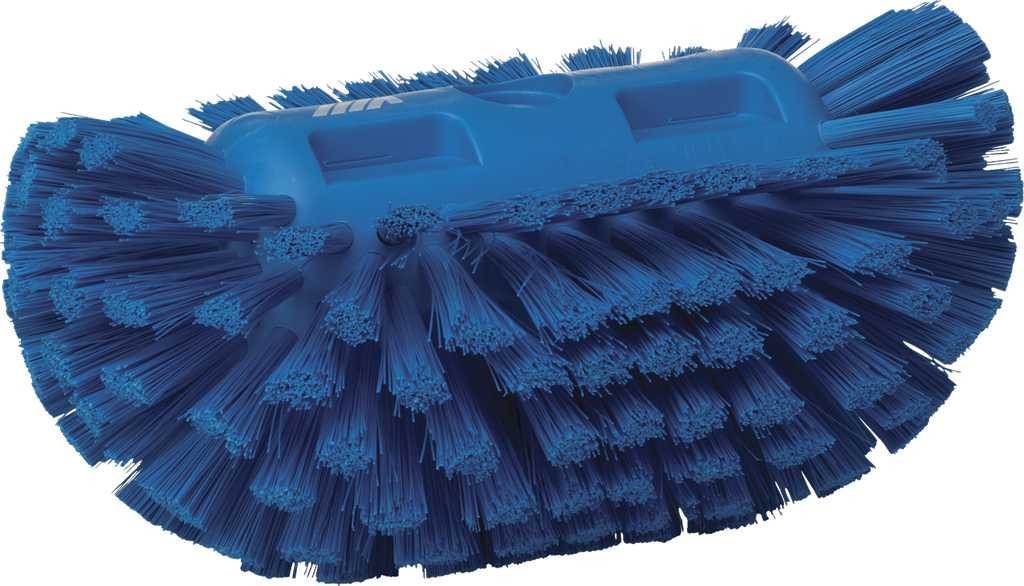 Soft floor broom is designed for sweeping dust and fine particles, ideal for use in a bakery. Can be used with any handle within the Vikan colour coded range.