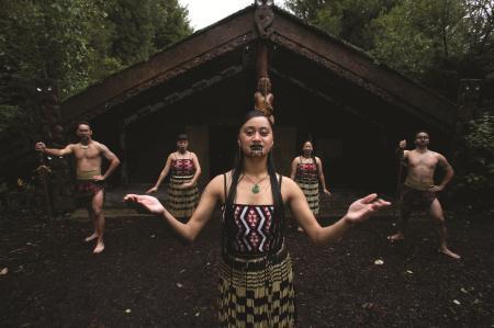 You'll see carvers and weavers at work and ride the Waka Express train into new geothermal areas Tonight you will be met outside of the Sudima Hotel Lake Rotorua for departure on your Tamaki Maori