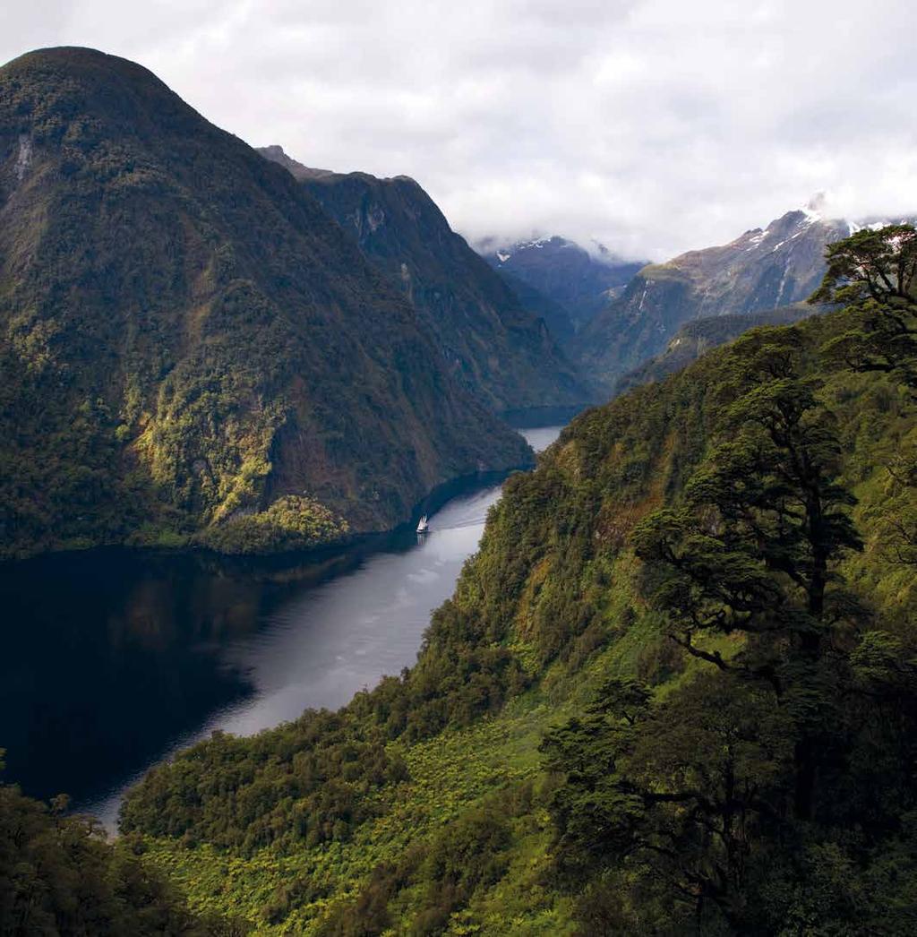 Our natural heritage is our focus, from Stewart Island in the far south to Te Anau, Doubtful and Milford Sounds in the World Heritage area of Fiordland, the adventure capital of Queenstown, and up