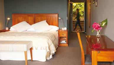 Located atop the hill, just five minutes walk from the village centre, the Lodge is private and secluded and commands the best views across Halfmoon Bay and Foveaux Strait.