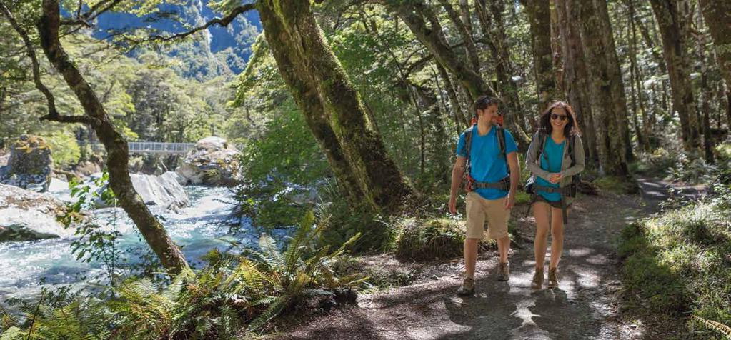 FIORDLAND Great Walks Experience one of the three Great Walks in Fiordland by using an independent unguided track package and transport option the choices are many!