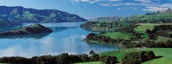 MILFORD AKAROA Black Cat Cruises Conservation AUCKLAND WELLINGTON Milford Track Glade Wharf MILFORD Glenorchy QUEENSTOWN Shotover River Arrowtown Real Journeys contributes significant funds and