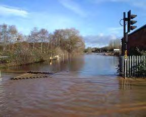 The Great Western main line during the past flooding event on 14 th November 2002.