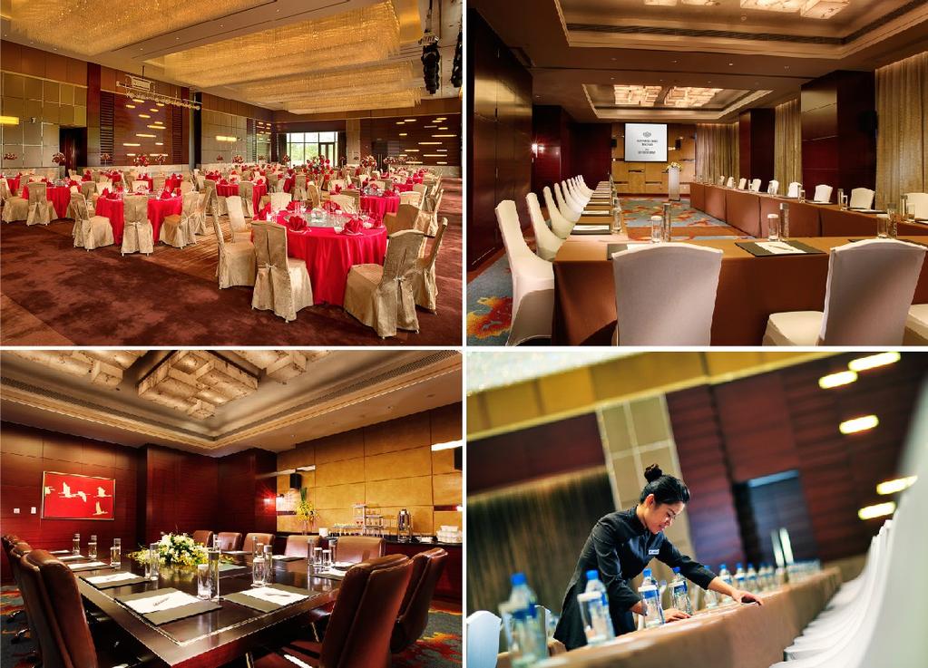 spacious, light ambience. 12conference rooms equipped with perfect meeting and banquet facilities, ranges from 40 to 105sqm, perfect for seminars and conferences.
