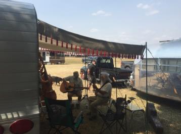 The Picnic has been held for over 40 years and the Rally is in its 5th year. About 500 pickers attend and many of them camp on the ranch.