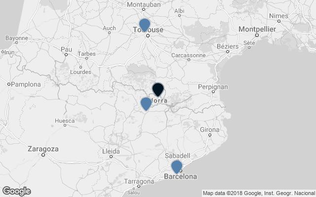 Map The hotel is close to: El Prat (201 km)