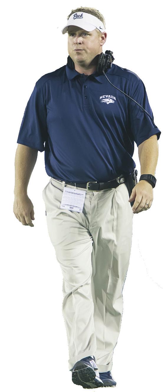 General Information Housing Nevada Camp Staff University of Nevada head football coach Brian Polian is entering his second year as the 26th head coach in the 106-year history of the University of