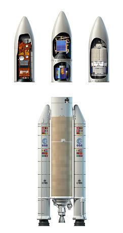 Family Ariane 5 Ariane 5 is since 1997 the main element of European space transportation Currently three different versions exist: Ariane 5 ECA Ariane 5 GS Ariane 5 ES ATV The current workhorse is