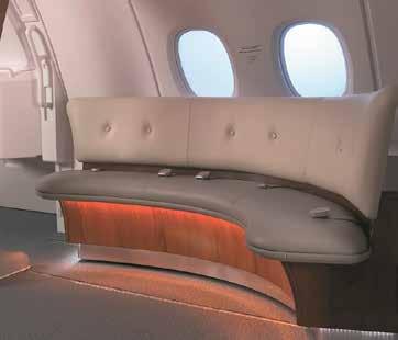 AIM s cutting edge work means it has to maintain a very close working relationship with many of the leading industrial design agencies contracted by the airlines to create the complete cabin