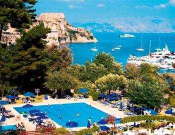 Corfu also offers the remains of a rich past to the visitor strolling through the Old town or visiting the Achillion Palace, the Venetian Fortress,