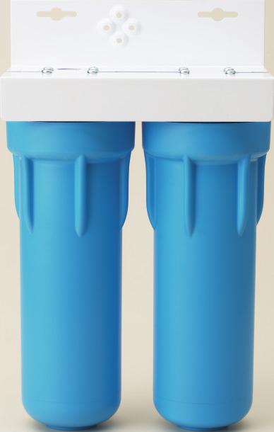 OT32 Dual Stage/5 Level Filtration Water Filter System With a prefilter cartridge to capture sediments and maximize secondary filter cartridge life Designed to remove more than 40 drinking water