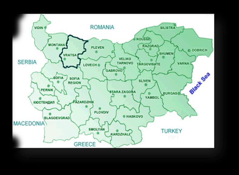 - Vratsa Region - one of the 28 regions in Bulgaria - Located in North-West part of the