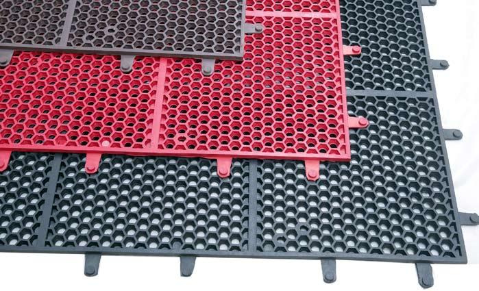 HEX-O-LITE Drain-Thru Anti-Fatigue HEX-O-LITE DRAIN-THRU ANTI-FATIGUE Hex-O-Lite s honeycomb design is an example of mother nature s geometric efficiency, providing one of the best weight-to-strength
