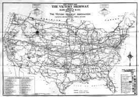 The Highway started in New York City and went to Baltimore, MD.