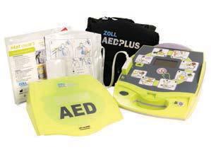 Life Saving Equipment Defibrillators ZOLL AED PLUS The Zoll AED Plus is a rugged all-round defi brillator which is designed to help the rescuer in all stages of the Chain of Survival.