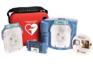 Defibrillators Continued HEARTSTART FIRST AID HS1 The HeartStart HS1 is designed for use by everyone, at any time, in any location. It is fast to learn, easy to use and always ready.