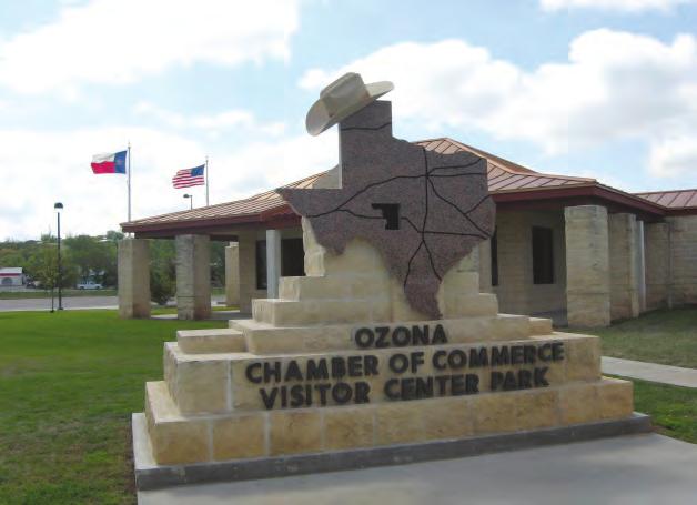 Browse through brochures on communities and attractions within a 300 mile radius of Ozona.