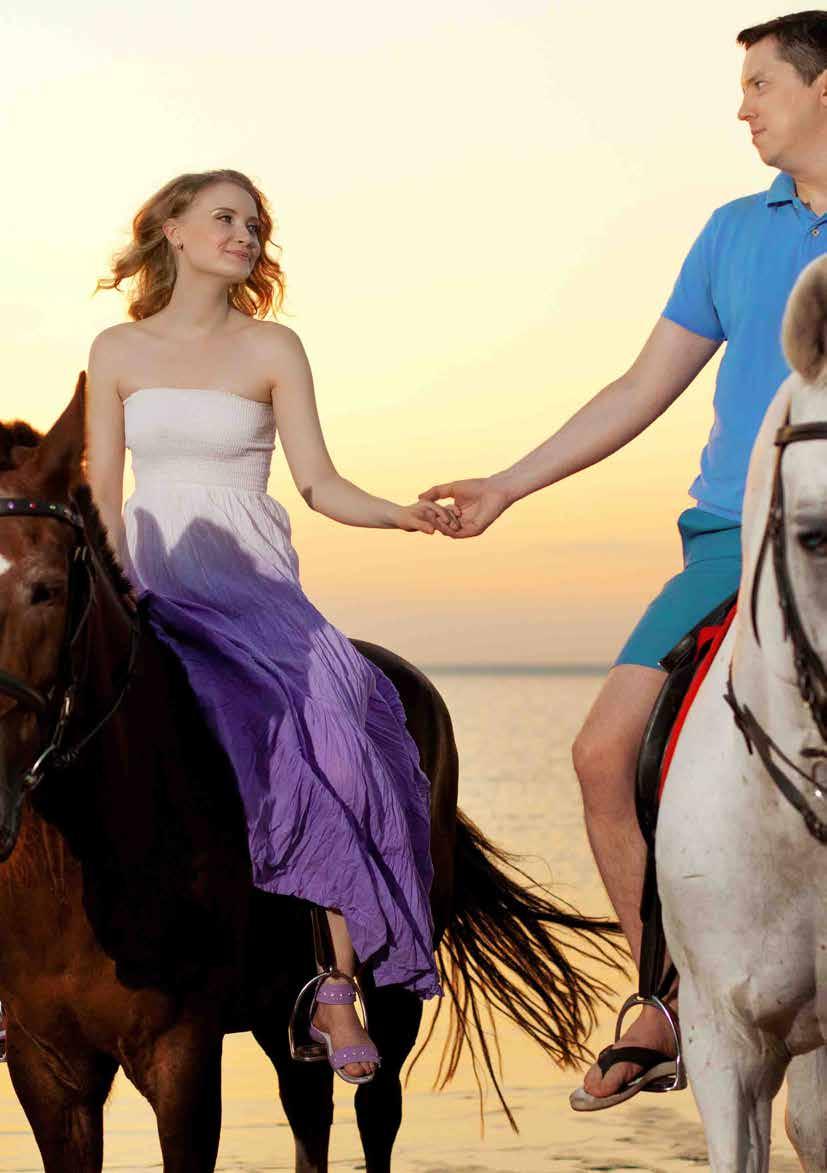 Horse Riding Beachstyle Sal is perfect for horse riding holidays as it is famous for its