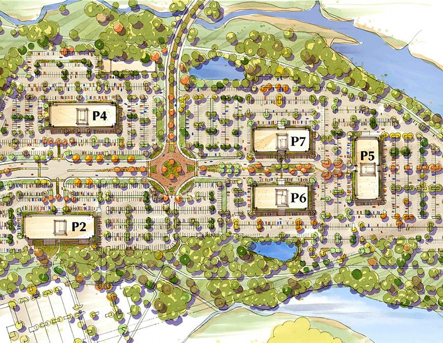 FULLY LEASED PRE-LEASING NOW LEASING FULLY LEASED FULLY LEASED SITE PLAN PERIMETER SIX is steps away from