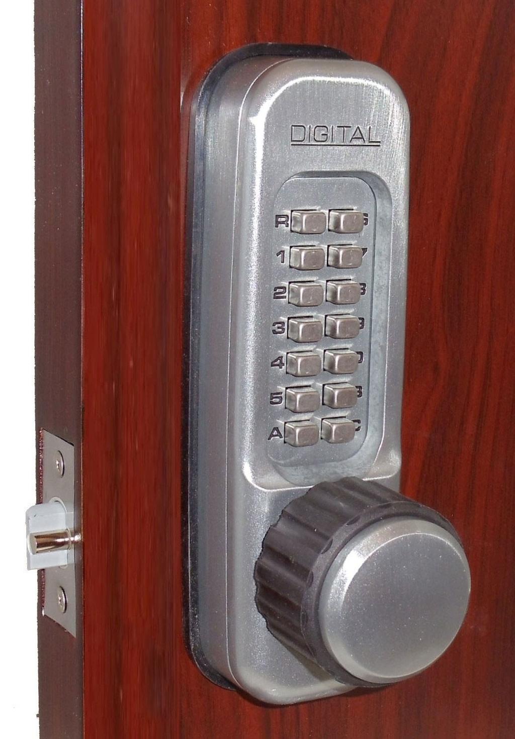 Section: Lockey 1600 & 1160DC Series Latchbolt Lock Advantages Lock Features These locks are latchbolt locks, which means they lock automatically when the door is shut.