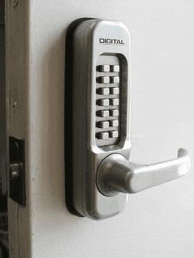 If you are planning to use this lock with our PT01 Lockey Gate Box, be sure to order the 2-3/8" latchbolt. Covers a 2-1/8" hole. ADA compliant when mounted at the proper minimum height off the floor.