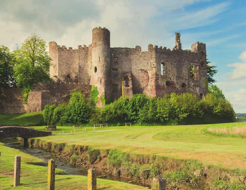 A WALKER S PARADISE CASTLES With so many impressive fortifications open to visitors in West Wales, your problem will be deciding which to visit!