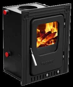 This inset stove can not only supply you with domestic hot water but even run your radiators all from the same appliance.
