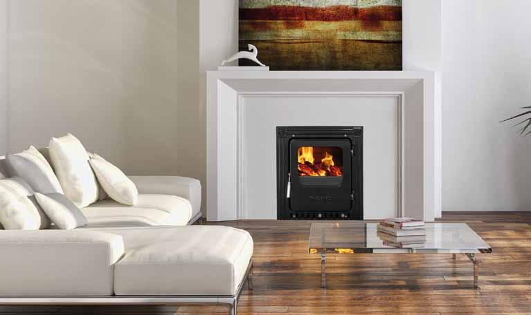 Multifuel Backboiler Inset Stove - ENAMEL RECOMMENDED RETAIL PRICE Most Efficient Boiler Stove on the Market Benefiting from all the features and solid construction that make the Multifuel Backboiler