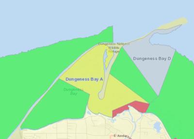 WATER QUALITY RESTORATION ACTIONS FECAL COLIFORM FC/100 ML Fecal Coliform fc/100 ml 9/22/2016 Dungeness Bay Shoreline Stations ROLLING