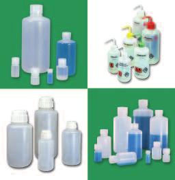 Narrow-Mouth Round Bottles with closure HDPE: Translucent/Chemical Resistant/Deep-Freezer Proof/Leakproof 215-7501P 4 12 6,20 215-7502P 8 12 6,10 215-7503P 15 12 6,60 215-7504P 30 12 7,30 215-7505P