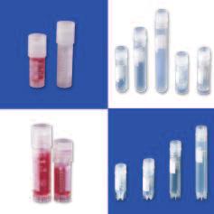 All these cryogenic vials are certified sterile (SAL 10-6 ) non-cytotoxic, nonpyrogenic, RNase-free and CE-marked. NALGENE Cryogenic Vials, External Thread PP Vials, HDPE Closure.