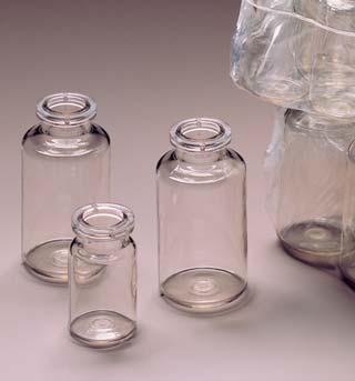 packaging Thermo Scientific Nalgene Serum Vials polyethylene terephthalate copolyester, non-sterile, crimp finish, shrink-wrapped modules Nalgene PETG Non-Sterile Serum Vials are made for use with