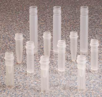 packaging Thermo Scientific Nalgene Micro Packaging Vials natural polypropylene copolymer, sterile, bulk pack Nalgene Sterile Micro Packaging Vials are molded from high purity, non-cytotoxic,