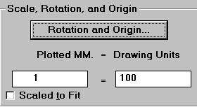 Iscrtavanje 11. POGLAVLJE 227 Slika 11.11 Faktori smanjenja crte`a ovisno o mjerilu i osnovno odabranim mjernim jedinicama.