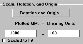 na odabrani format papira, a isklju~ena opcija vam dozvoljava da zadate `eljeno mjerilo u okvirima Plotted MM = Drawing Units.