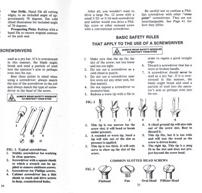 Important information for everyone who uses hand tools...fully illustrated pages of basic facts and practical how-to tips.
