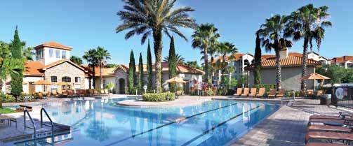 3-BR Standard Suite 2Q, 2T, SB 1,141 3-BR Tuscana Select Suite 2Q, 2T, SB 1,141 TUSCANA RESORT ORLANDO BY ASTON LISTING 43 ON MAP This Mediterranean-style villa resort is located within easy distance