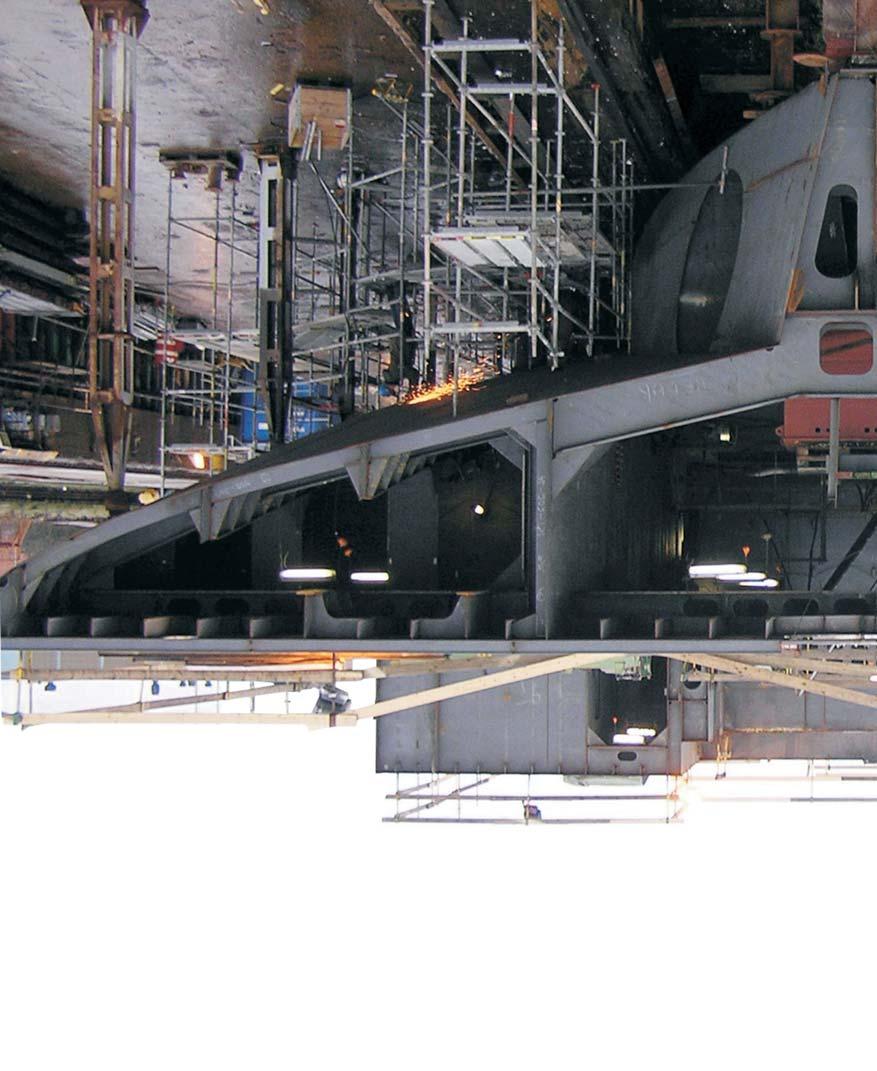Shipbuilding and Ship Repair Hull building Conversion of vessels Steel constructions Aluminium constructions Piping production works Gridin s Group companies