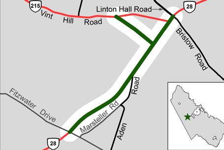Route 28 Phase I (Linton Hall to Vint Hill) Total Project Cost - $34.