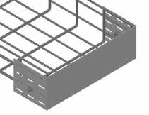1.75 lbs 1 each TERM SUPPORT 24 Wall termination for 24 wide tray.